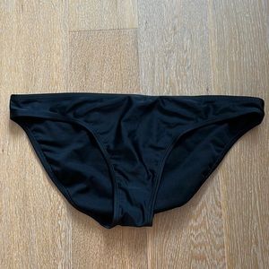 Black bikini bottoms.